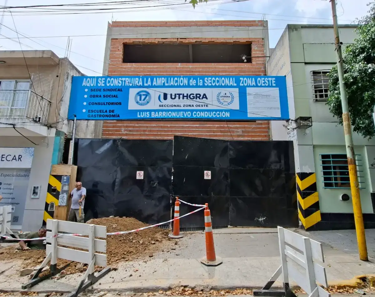 Avanza la obra de nuestra sede Morón