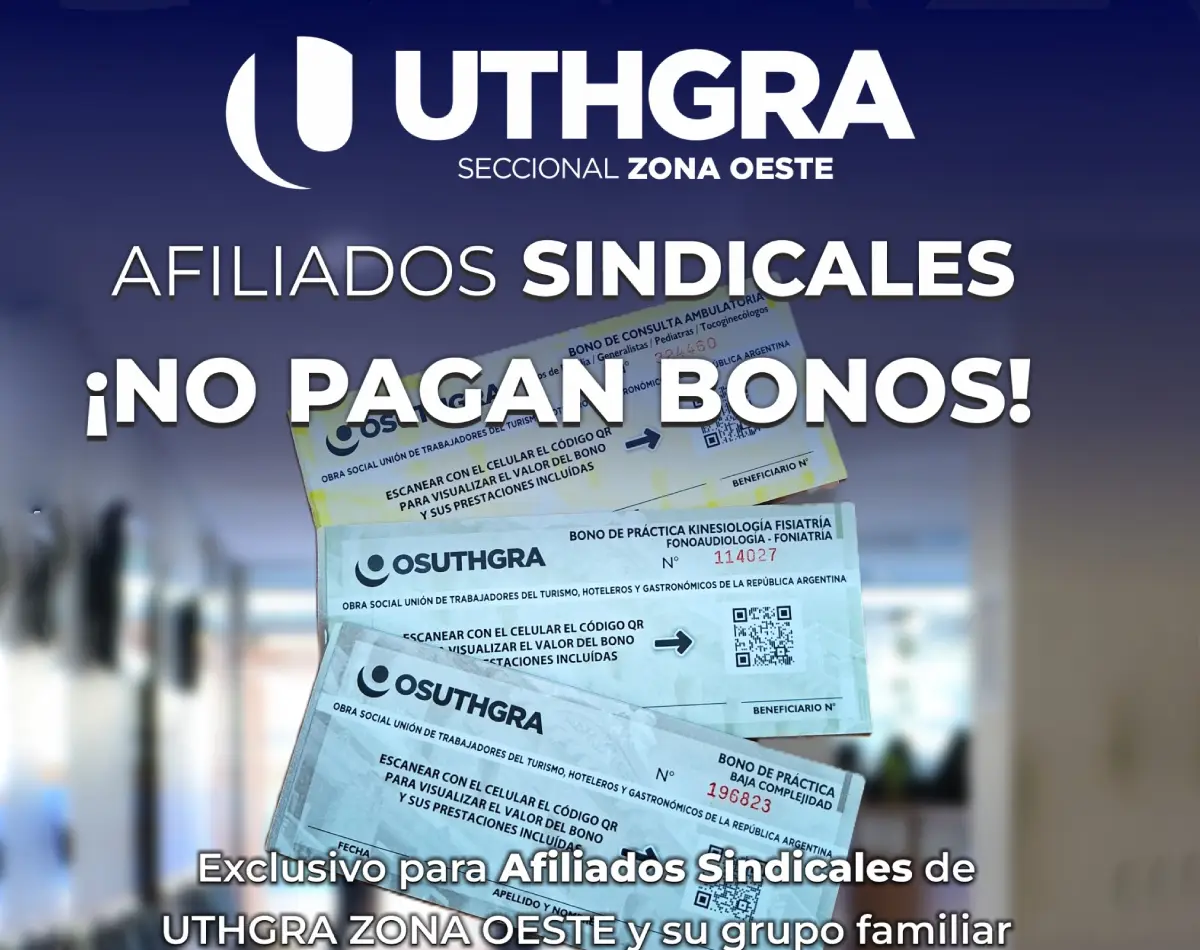 Afiliados Sindicales, ¡NO PAGAN BONOS!